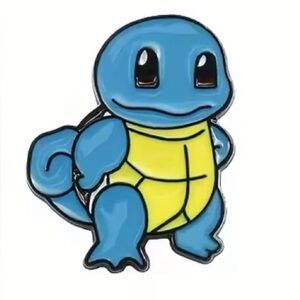 Pokémon Turtle Enamel Fantasy Pin (New)